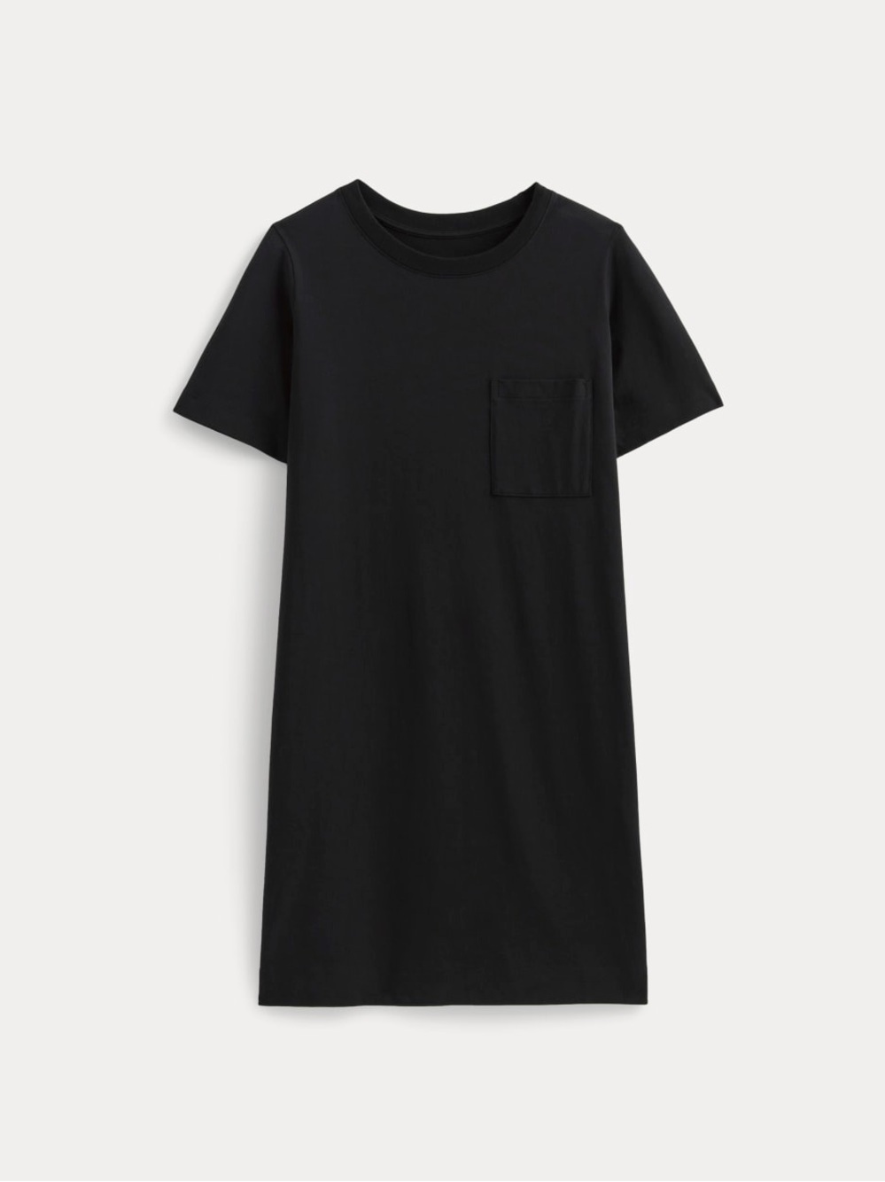 Everlane THE ORGANIC COTTON WEEKEND TEE DRESS, Black, sz XL - Picture 4 of 7
